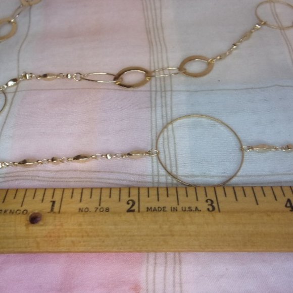 Lane Bryant Gold Tone Fancy Chain Necklace - Picture 5 of 5